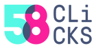 58Clicks Logo Header - E-commerce experts Shopify agency