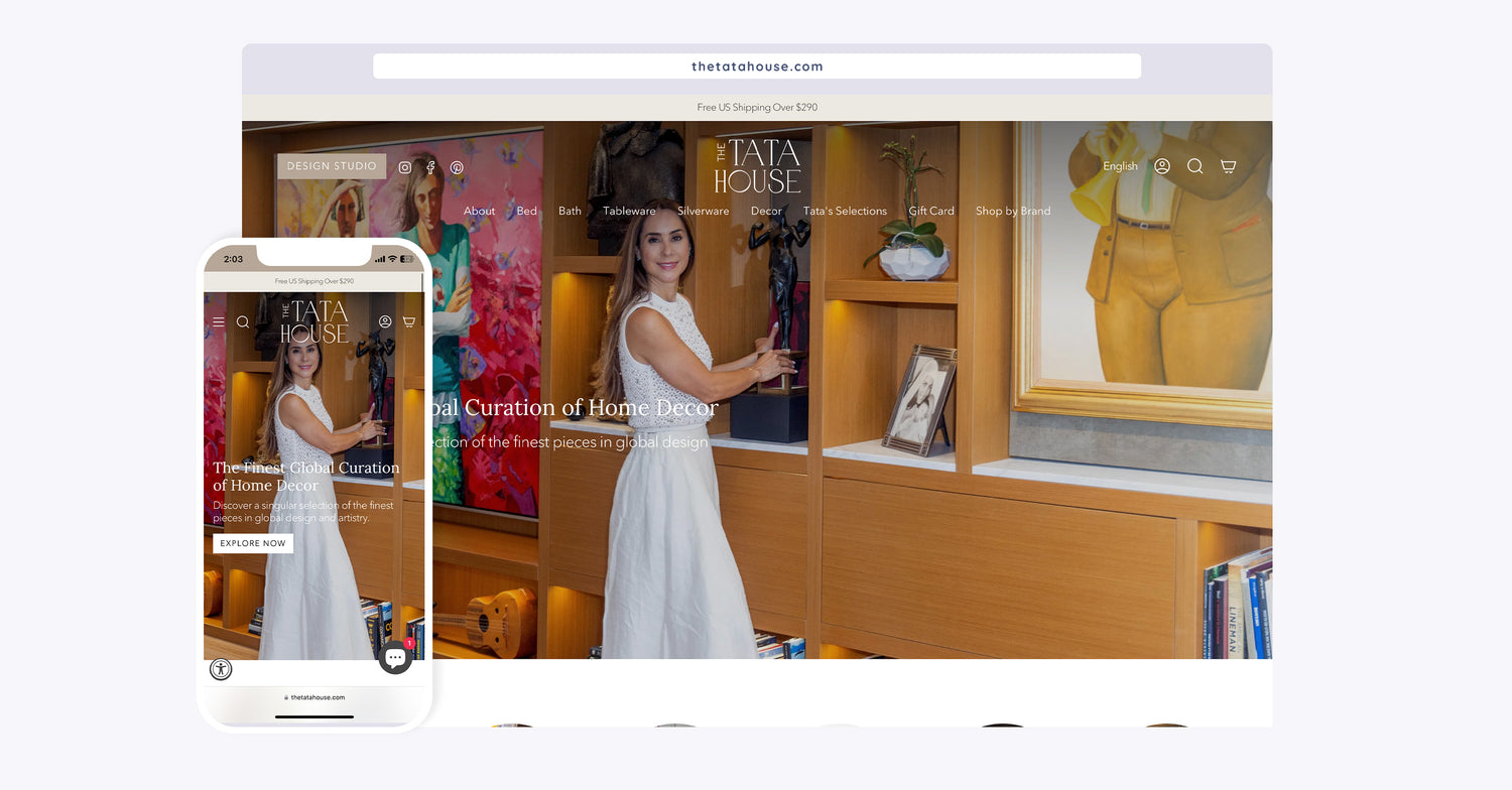 The Tata House E-Commerce Website