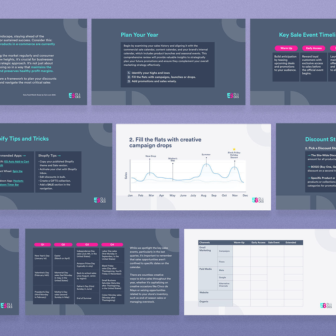 Manual de estrategias para eventos de venta clave
