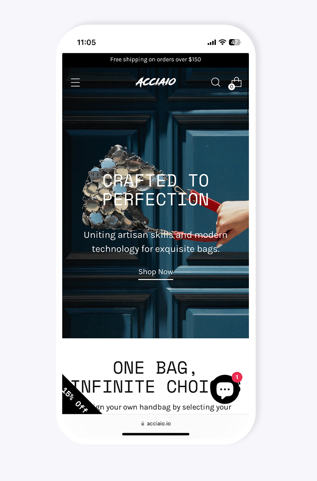 Acciaio E-Commerce Website