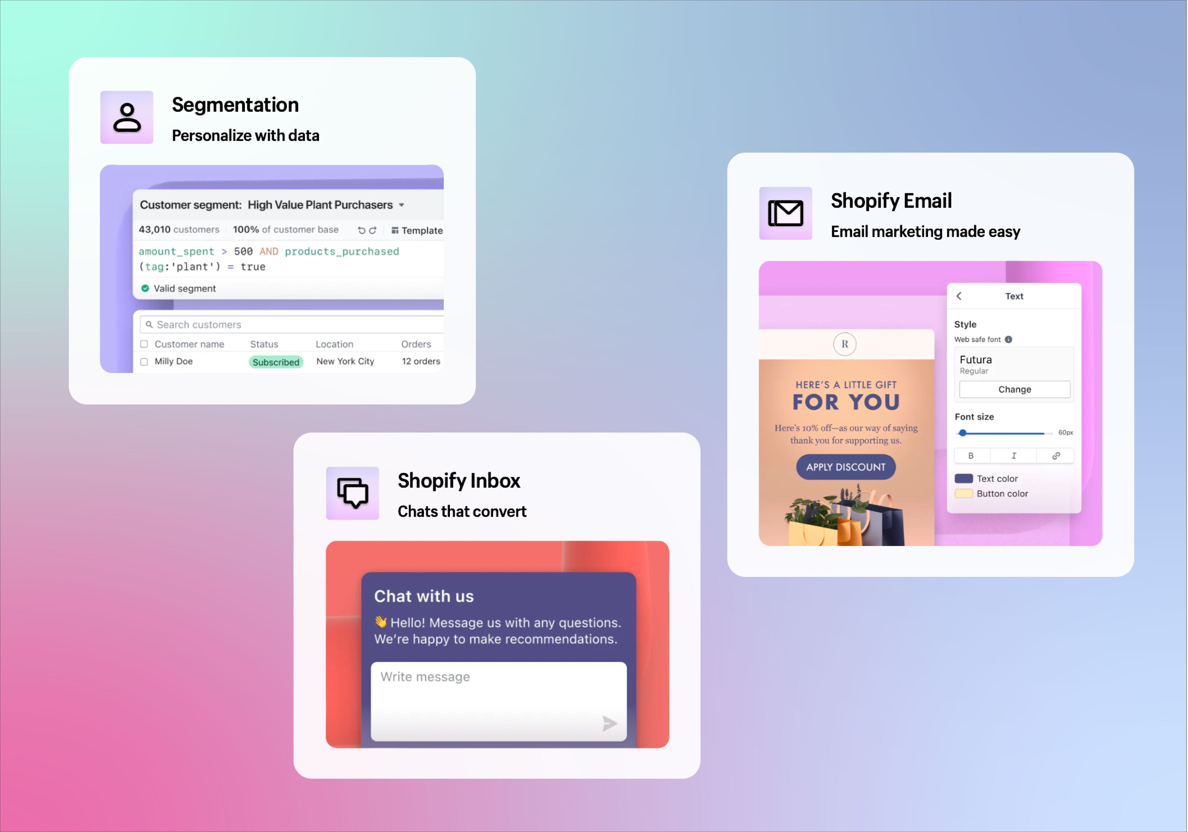 Shopify Summer Updates – 58 Clicks